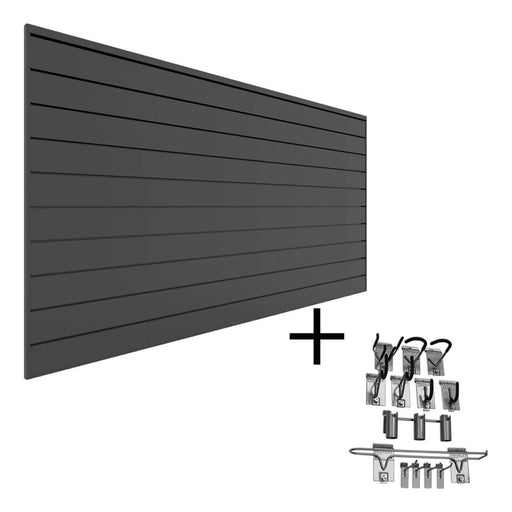 Proslat Slatwall Sports Bundle (Charcoal) | 33054K | Garage Giant
