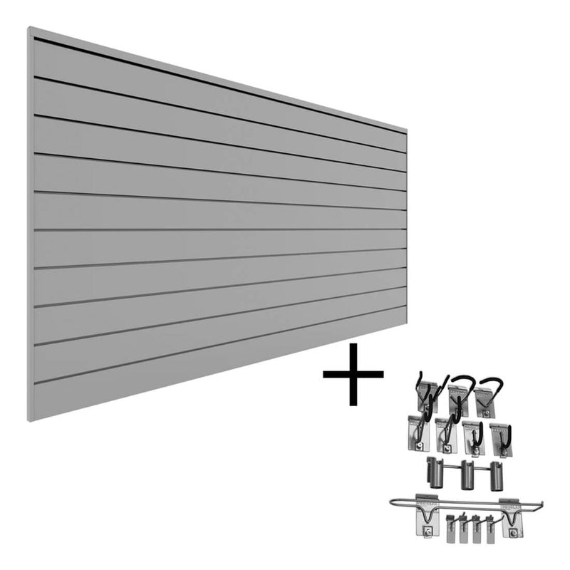 Proslat Slatwall Sports Bundle (Light Gray) | 33074K | Garage Giant