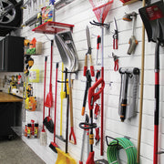 Proslat PVC The Complete Slatwall Bundle - White | 33723K | Garage Giant