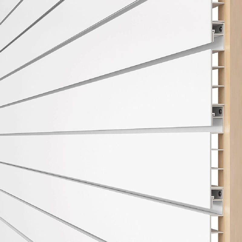 Proslat PVC Standard Slatwall Bundle - Charcoal | 33725K | Garage Giant