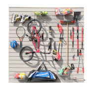 Proslat Ultimate Slatwall Wall Storage Bundle (Sandstone) | 33909K | Garage Giant