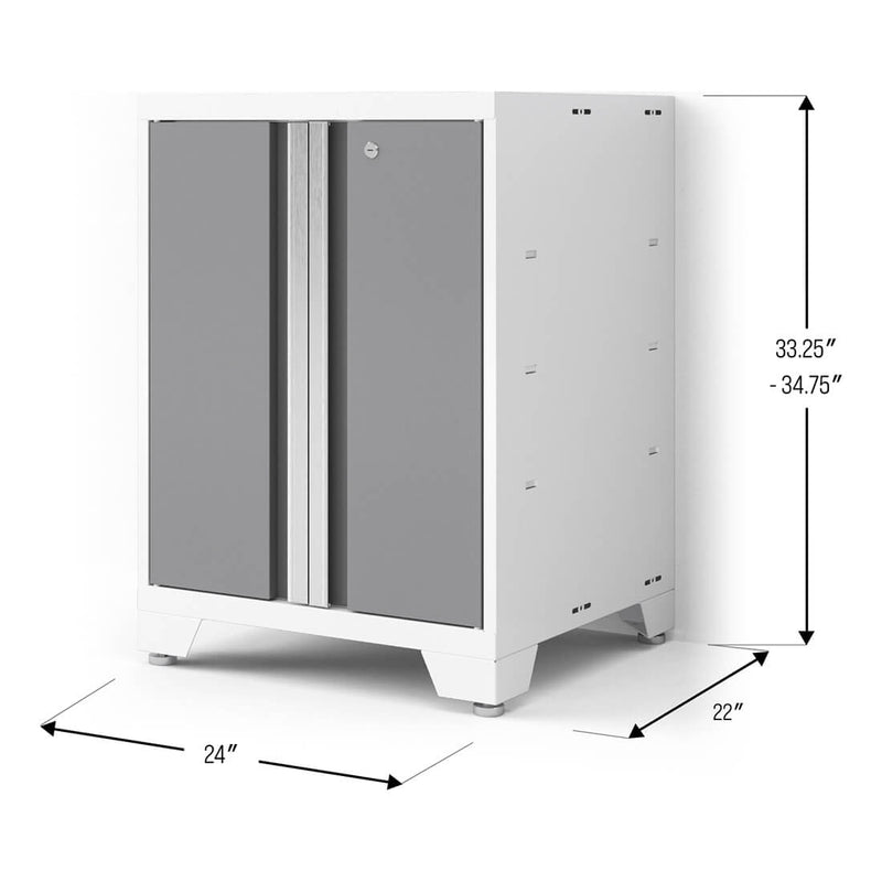 NewAge Products Bold XL Platinum 2-Door Base Cabinet
