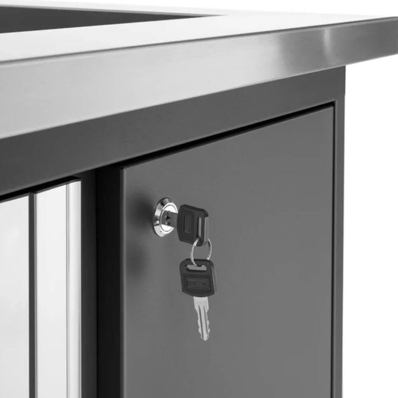 NewAge Products Bold XL 72-Inch Stainless Steel Worktop