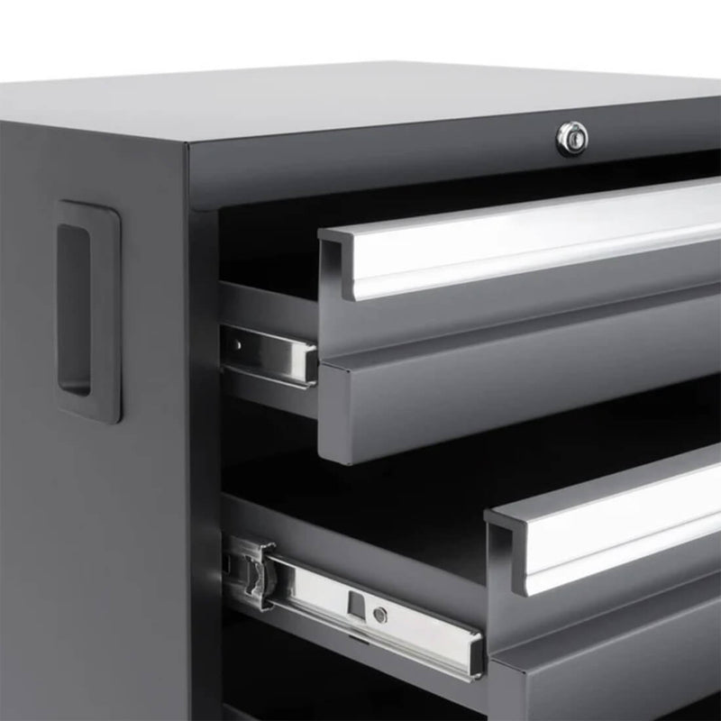 NewAge Products Bold XL Grey Rolling Tool Drawer Cabinet