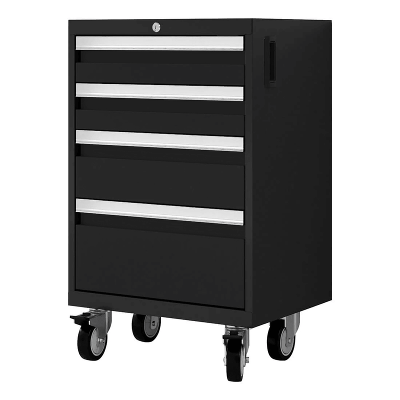 NewAge Products Bold XL Black Rolling Tool Drawer Cabinet