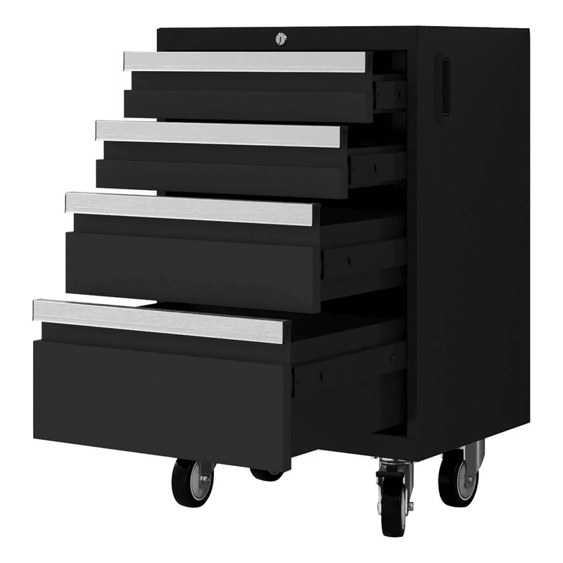NewAge Products Bold XL Black Rolling Tool Drawer Cabinet