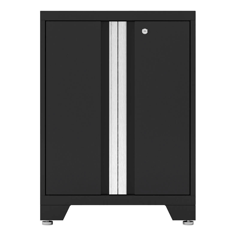 NewAge Products Bold XL Black 2-Door Base Cabinet