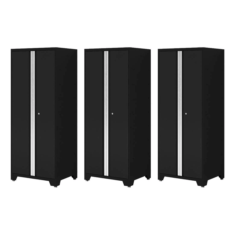 NewAge Products Bold XL Black 30-Inch Multi-Use Locker (3-Pack)