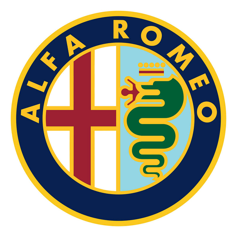 PERGL Alfa Romeo 36-Inch Metal Sign