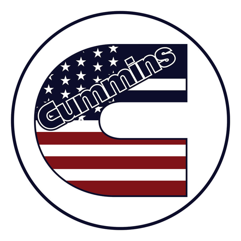 PERGL Cummins 36-Inch Metal Sign