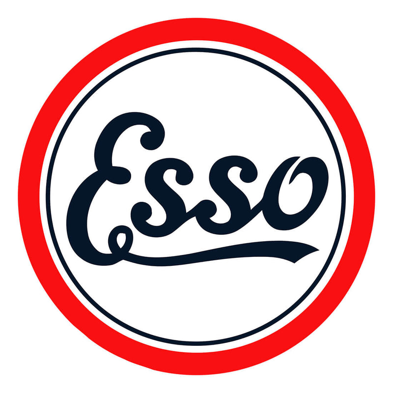 PERGL Esso 36-Inch Metal Sign
