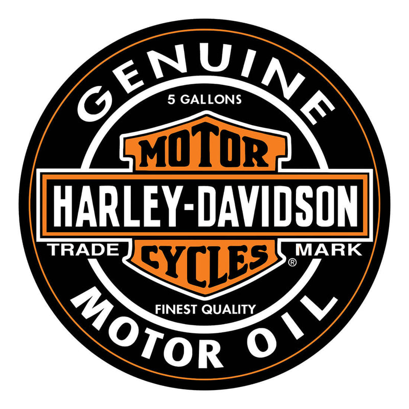 PERGL Harley Davidson Motor Oil 36-Inch Metal Sign