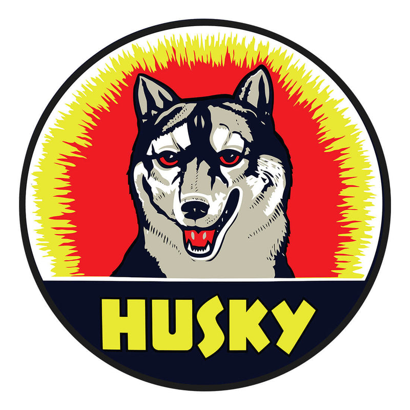 PERGL Husky 36-Inch Metal Sign