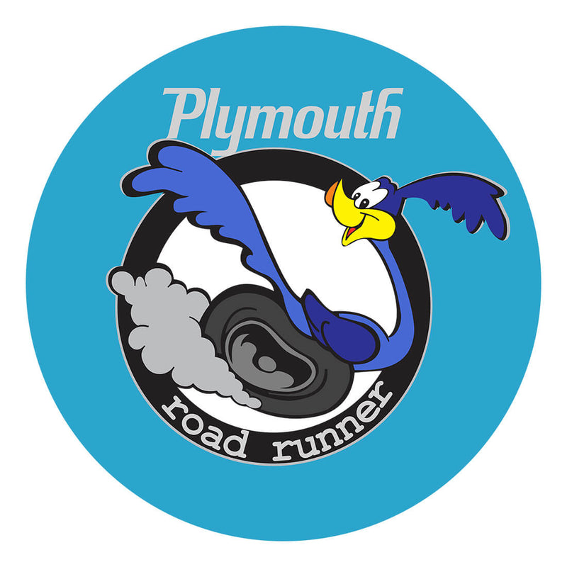 PERGL Plymouth Road Runner 36-Inch Metal Sign