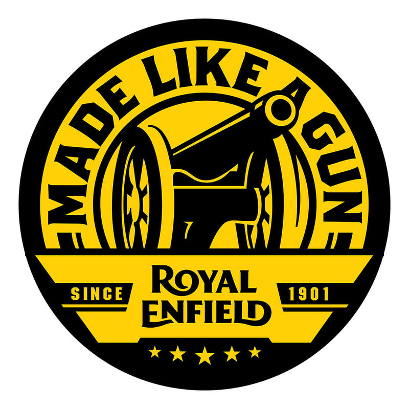 PERGL Royal Enfield 36-Inch Metal Sign