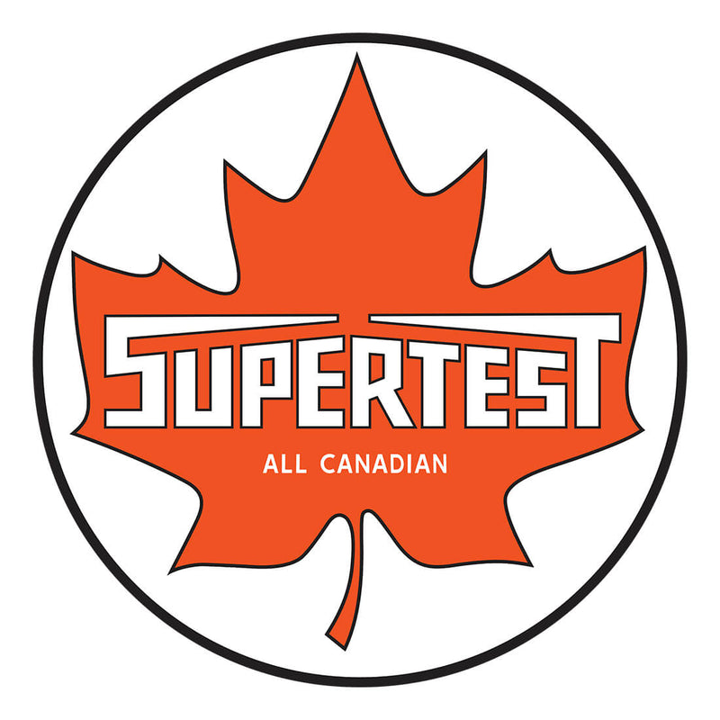 PERGL Supertest All Canadian 36-Inch Metal Sign