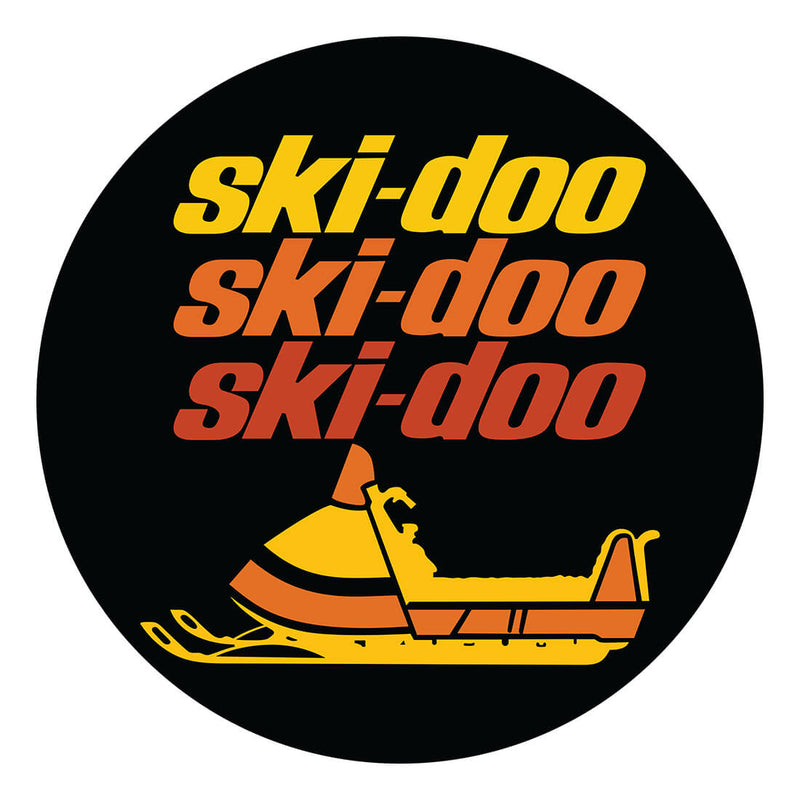PERGL Ski-Doo Snowmobiles 36-Inch Metal Sign