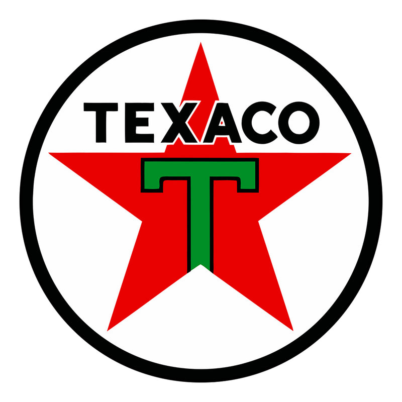 PERGL Texaco 36-Inch Metal Sign