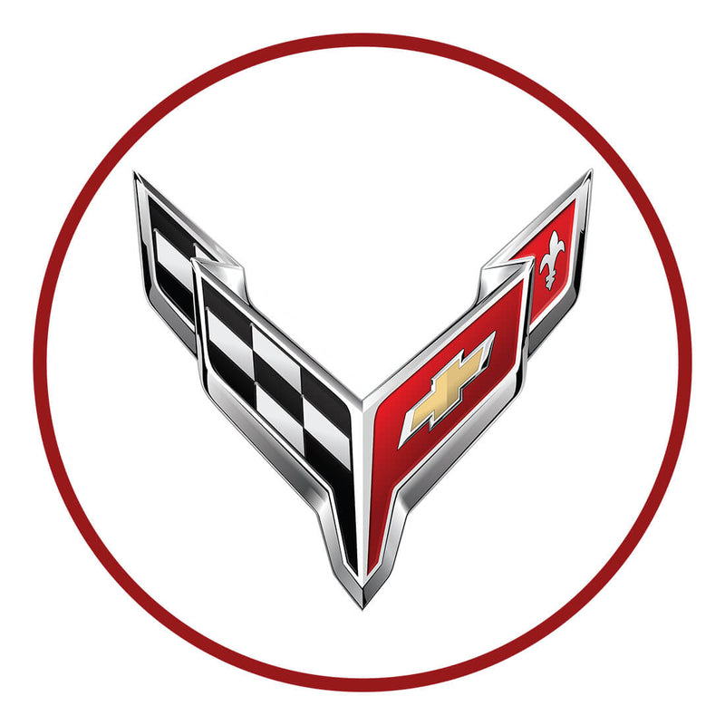 PERGL 2019 Corvette 36-Inch Metal Sign
