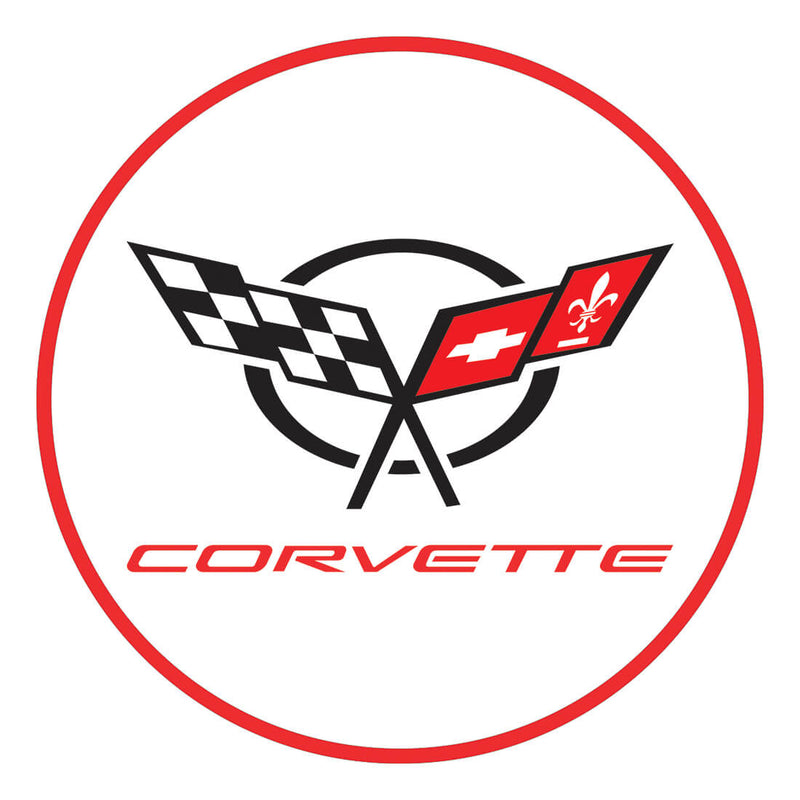 PERGL 1997 Corvette 36-Inch Metal Sign
