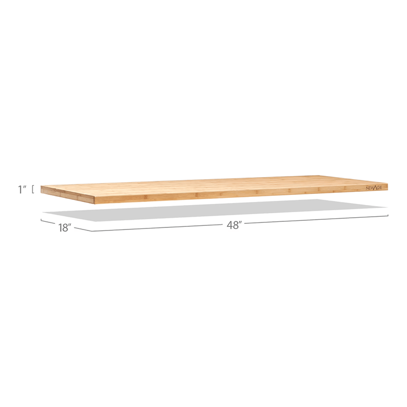 NewAge Products Bold 48-Inch Bamboo Worktop