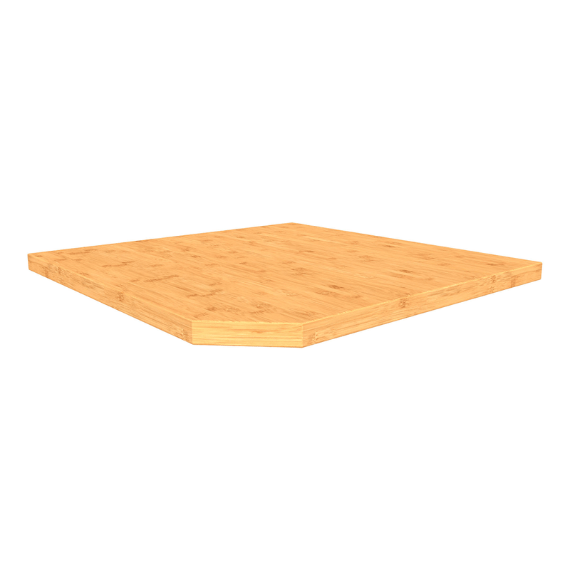 NewAge Products Bold Corner Bamboo Worktop