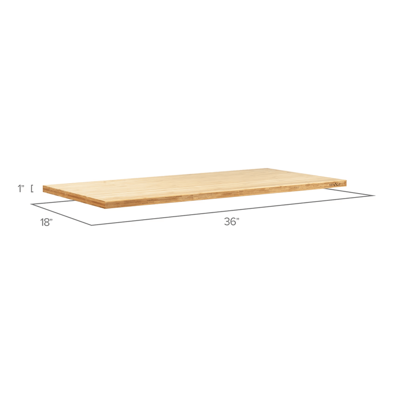NewAge Products Bold 36-Inch Bamboo Worktop