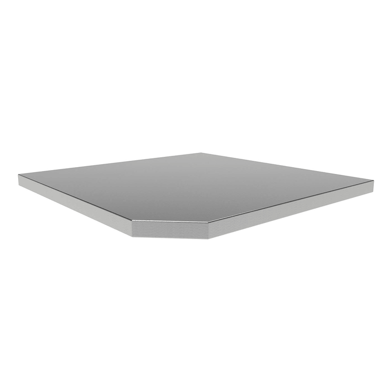 NewAge Products Bold Corner Stainless Steel Worktop