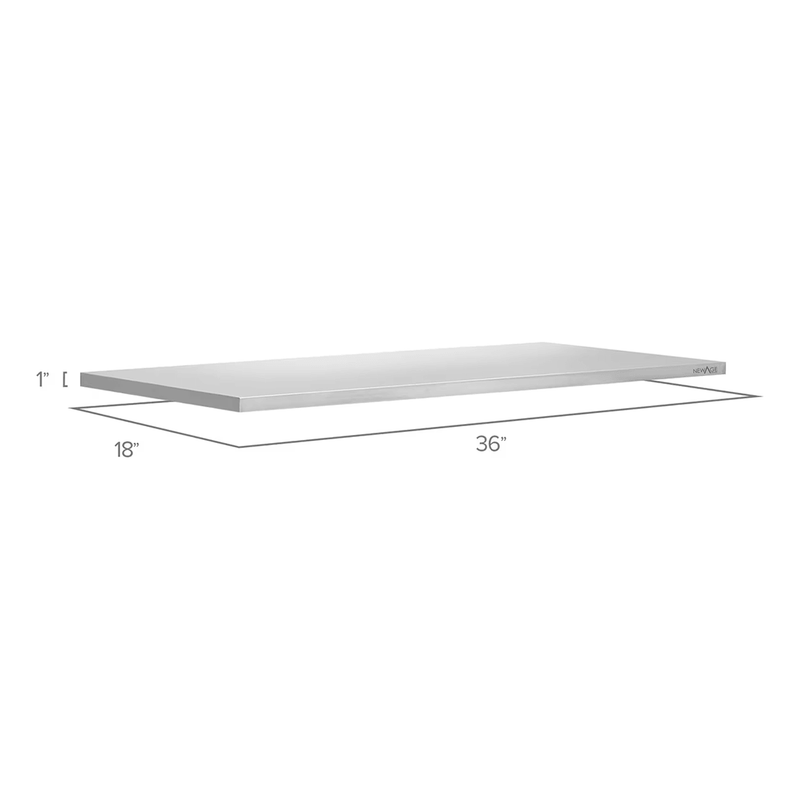 NewAge Products Bold 36-Inch Stainless Steel Worktop