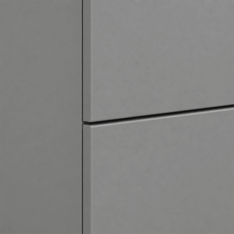 Klovo Grey 6-Piece Garage Cabinet System with Laminated Worktop