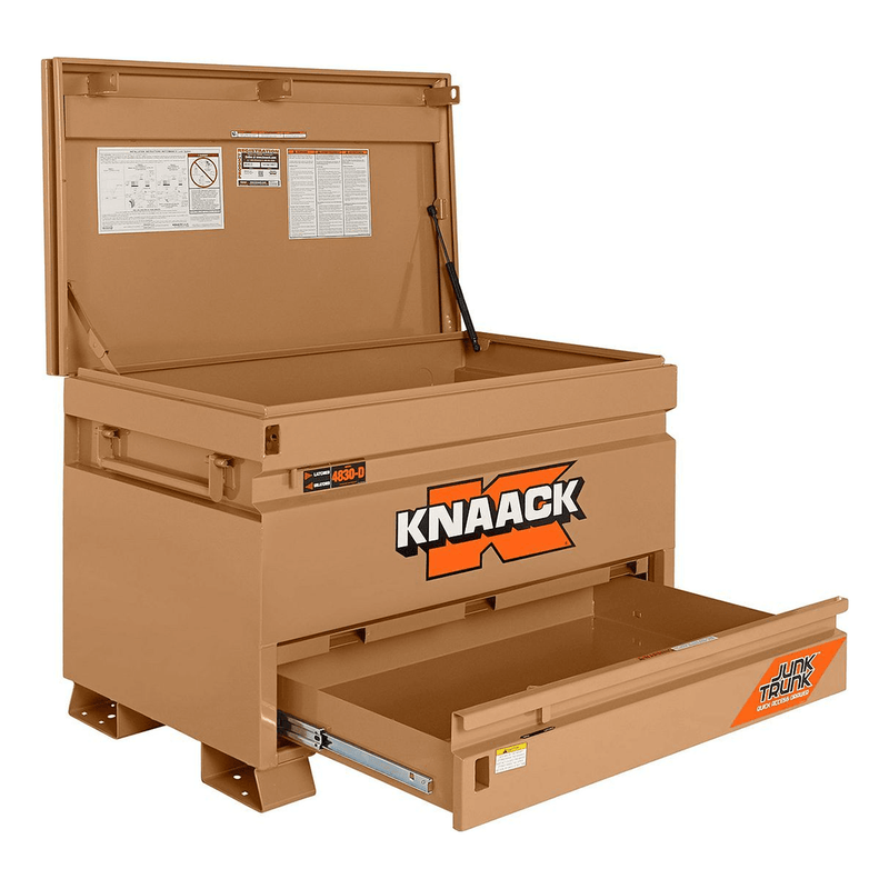 Knaack 17 Cu-Ft. Heavy Duty Jobsite Chest with Junk Trunk