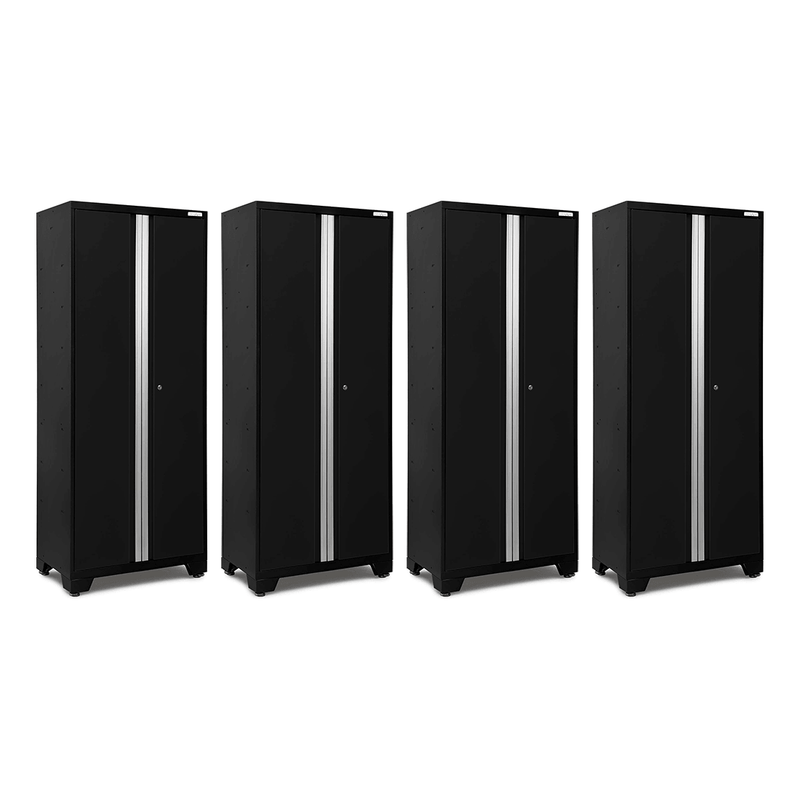 NewAge Products Bold Black 30-Inch Multi-Use Locker (4-Pack)