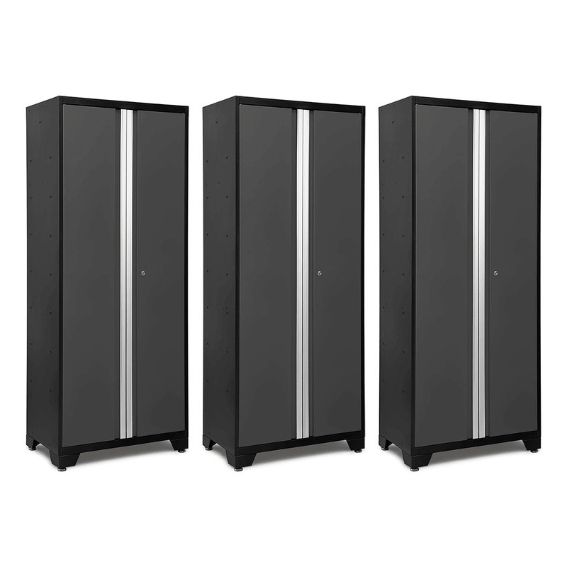 NewAge Products Bold Grey 30-Inch RTA Multi-Use Locker (3-Pack)