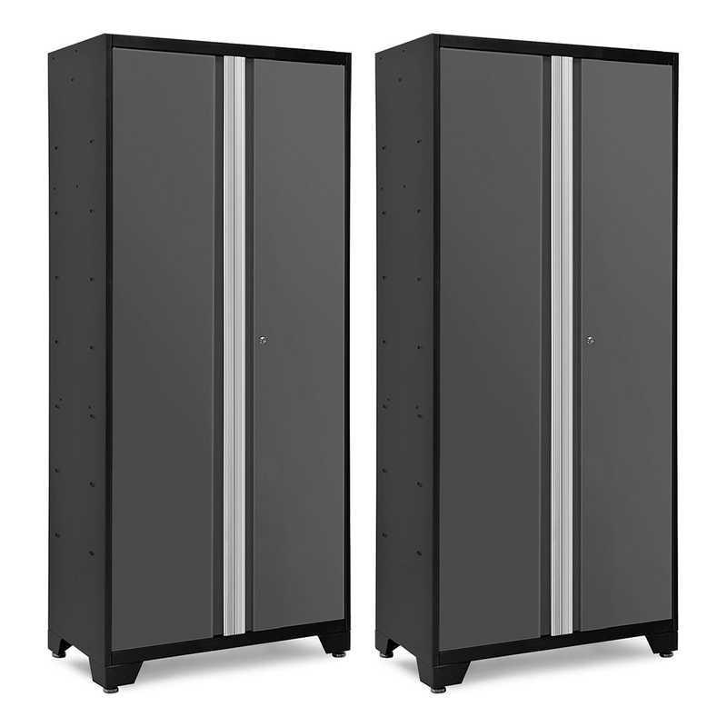 NewAge Products Bold Grey 36-Inch RTA Multi-Use Locker (2-Pack)