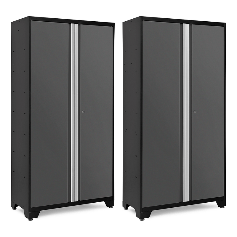 NewAge Products Bold Grey 42-Inch RTA Multi-Use Locker (2-Pack)