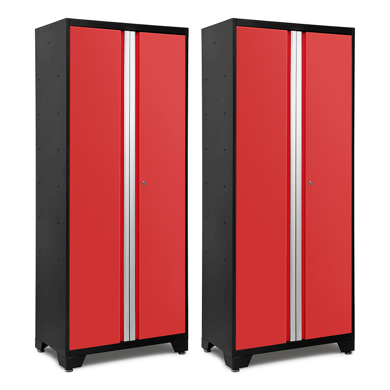 NewAge Products Bold Red 30-Inch RTA Multi-Use Locker (2-Pack)