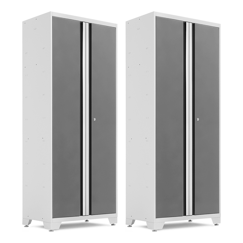 NewAge Products Bold Platinum 30-Inch RTA Multi-Use Locker (2-Pack)