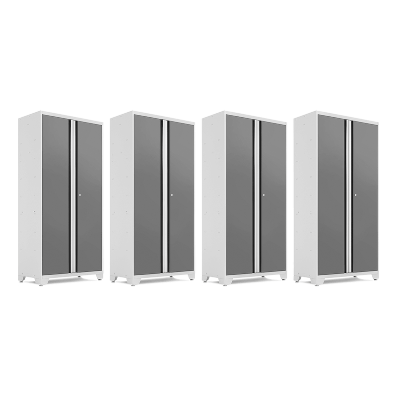 NewAge Products Bold Platinum 36-Inch RTA Multi-Use Locker (4-Pack)