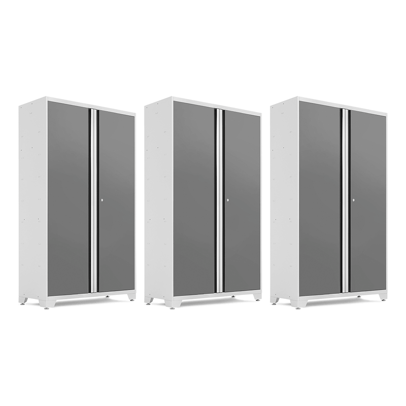 NewAge Products Bold Platinum 42-Inch RTA Multi-Use Locker (3-Pack)
