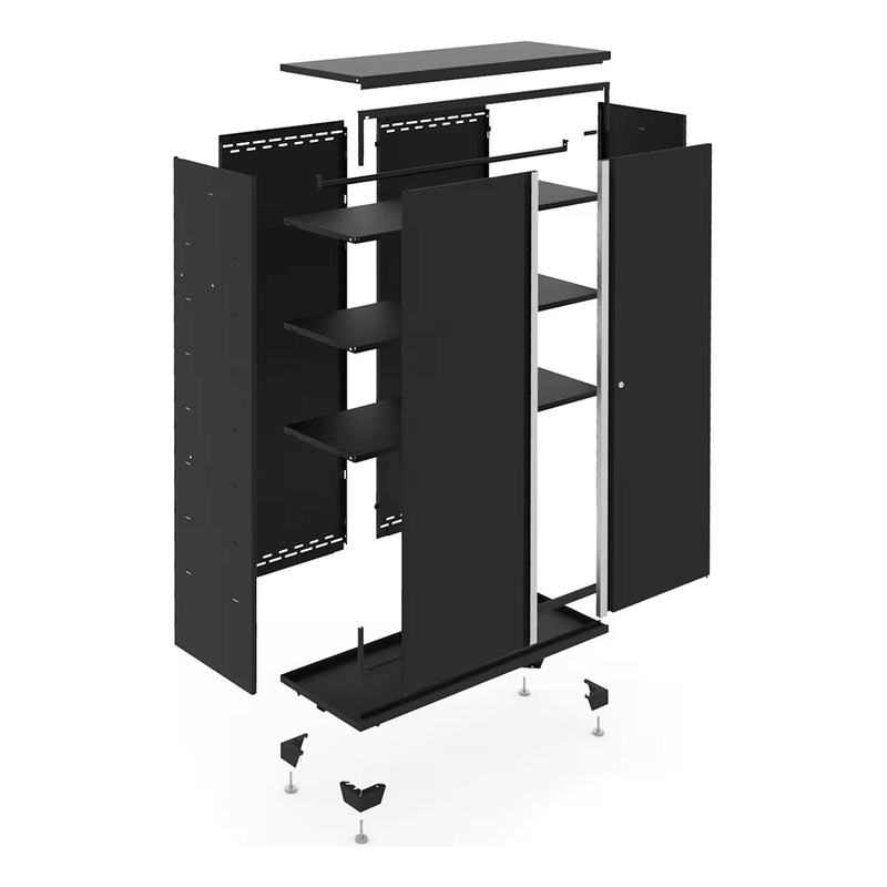 NewAge Products Bold Black 30-Inch RTA Multi-Use Locker
