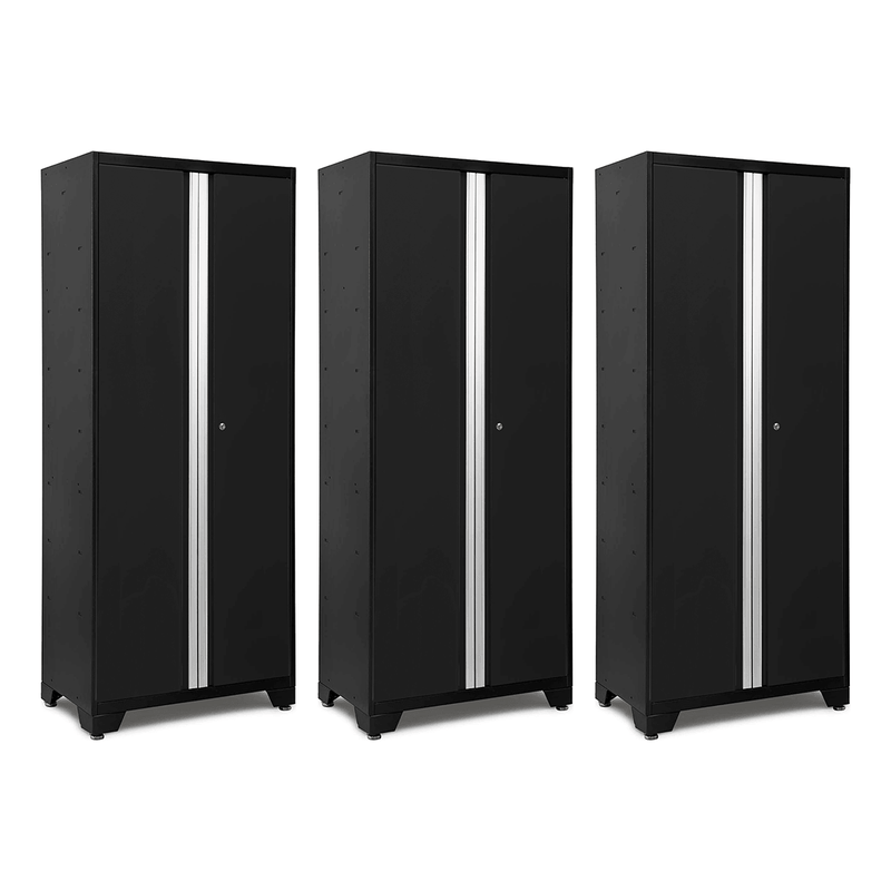 NewAge Products Bold Black 30-Inch RTA Multi-Use Locker (3-Pack)
