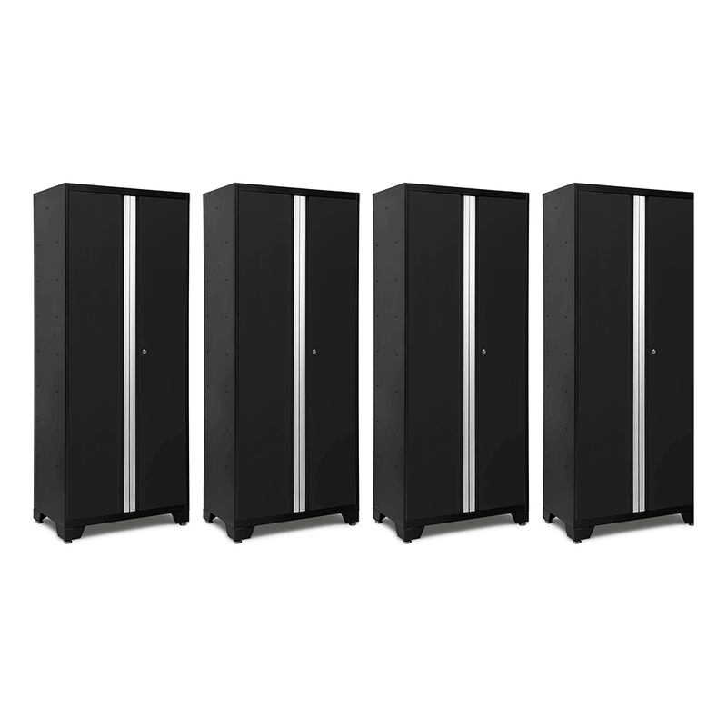 NewAge Products Bold Black 30-Inch RTA Multi-Use Locker (4-Pack)