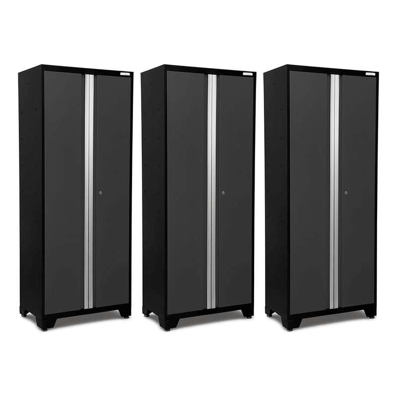 NewAge Products Bold Grey 30-Inch Multi-Use Locker (3-Pack)