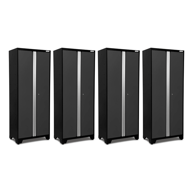 NewAge Products Bold Grey 30-Inch Multi-Use Locker (4-Pack)