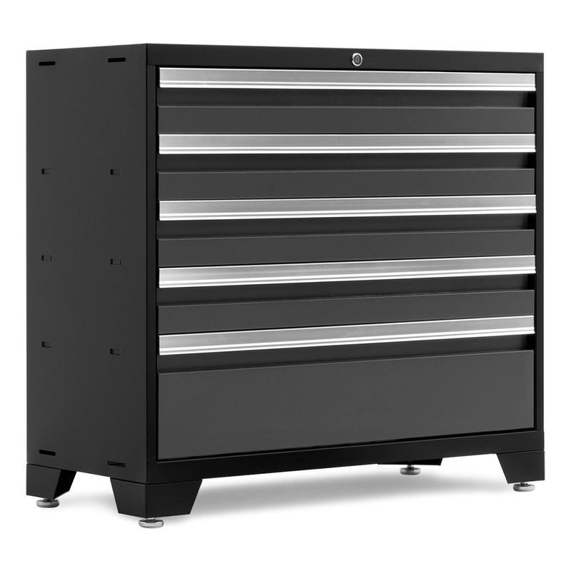 NewAge Products Bold Grey 36-Inch 5-Drawer Tool Cabinet