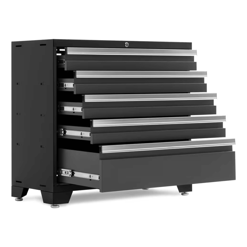 NewAge Products Bold Grey 36-Inch 5-Drawer Tool Cabinet
