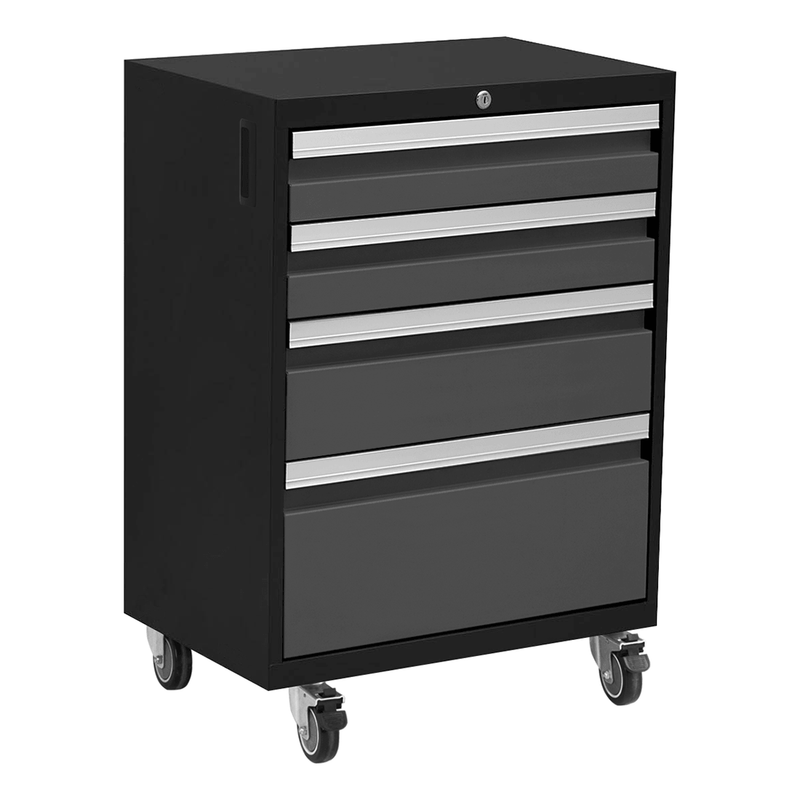 NewAge Products Bold Grey Rolling Tool Drawer Cabinet