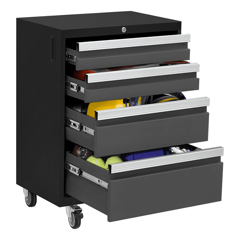 NewAge Products Bold Grey Rolling Tool Drawer Cabinet