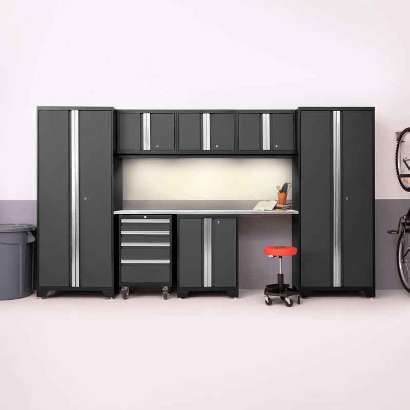 NewAge Products Bold Grey Rolling Tool Drawer Cabinet