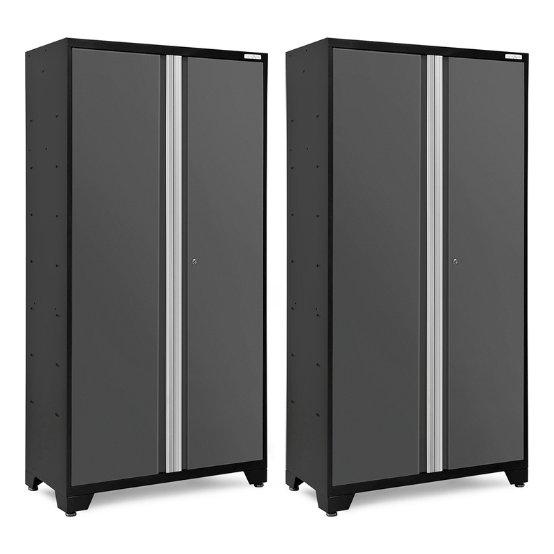NewAge Products Bold Grey 42-Inch Multi-Use Locker (2-Pack)